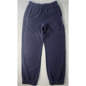Timberland Tree Logo‎ Sweatpants Men Large 32x31 Blue Drawstring Pockets Tapered